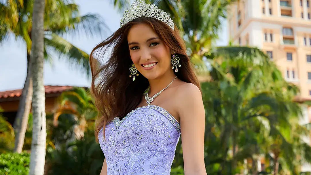 Color Stories: Lilac Quinceañera Dresses You'll Love Desktop Image