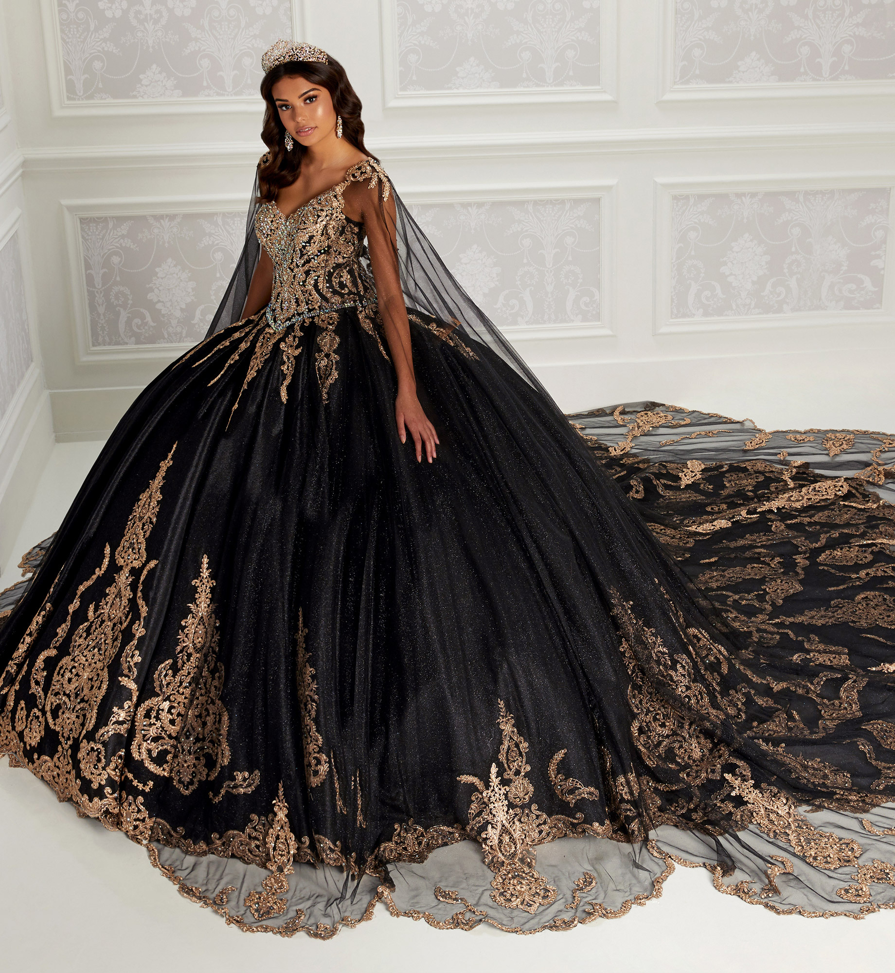 Kriti Sanon spells magic in her black velvet gown featuring draped  decorations | PINKVILLA