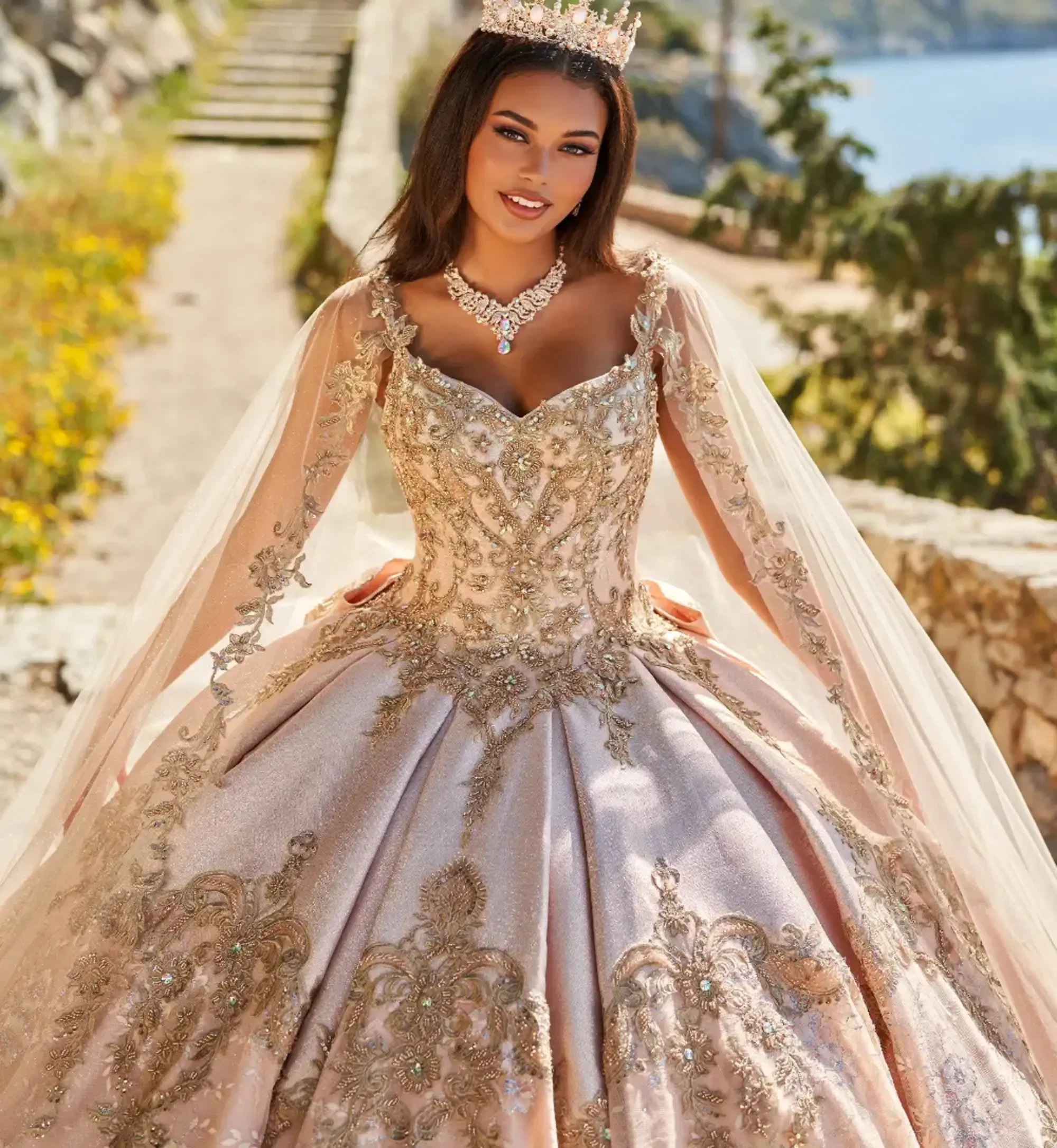 How to Rock a Metallic Quinceañera Gown in 2025