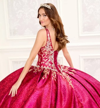 PR30081 $12 Raspberry/ Radiant Gold thumbnail