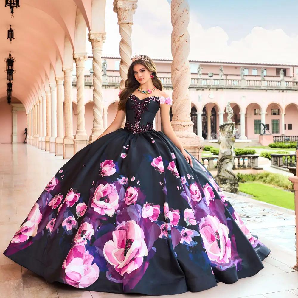 Embroidered Ball Gown Pink Colour, 3/4th Sleeves at Rs 17500 in Mohali