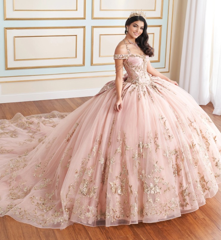 Pink Quinceanera Dresses Princesa by Ariana Vara